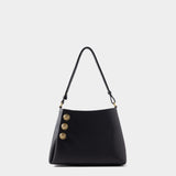 BALMAIN Emblème Classic Lion Head Buckle Shoulder Bag 