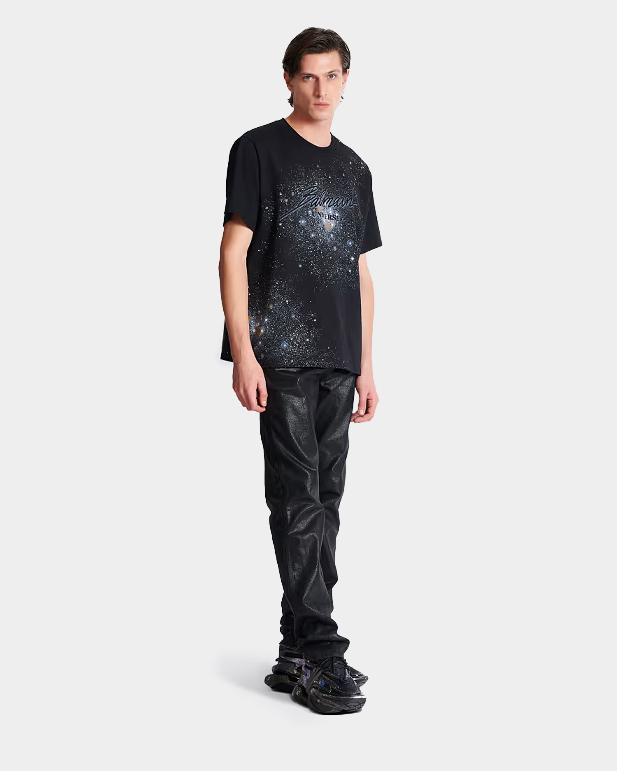 BALMAIN 星空標誌印花 T-shirt