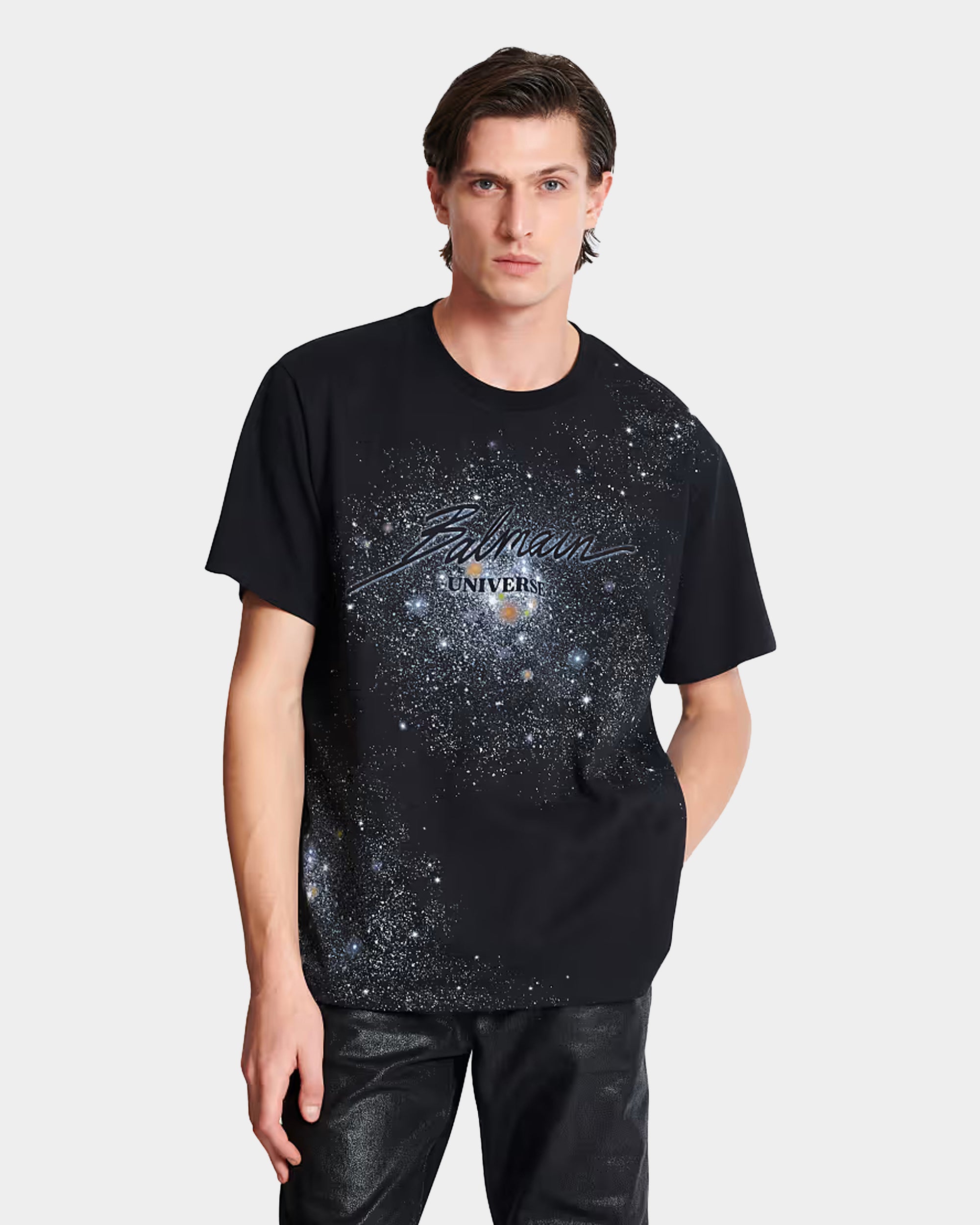 BALMAIN 星空標誌印花 T-shirt