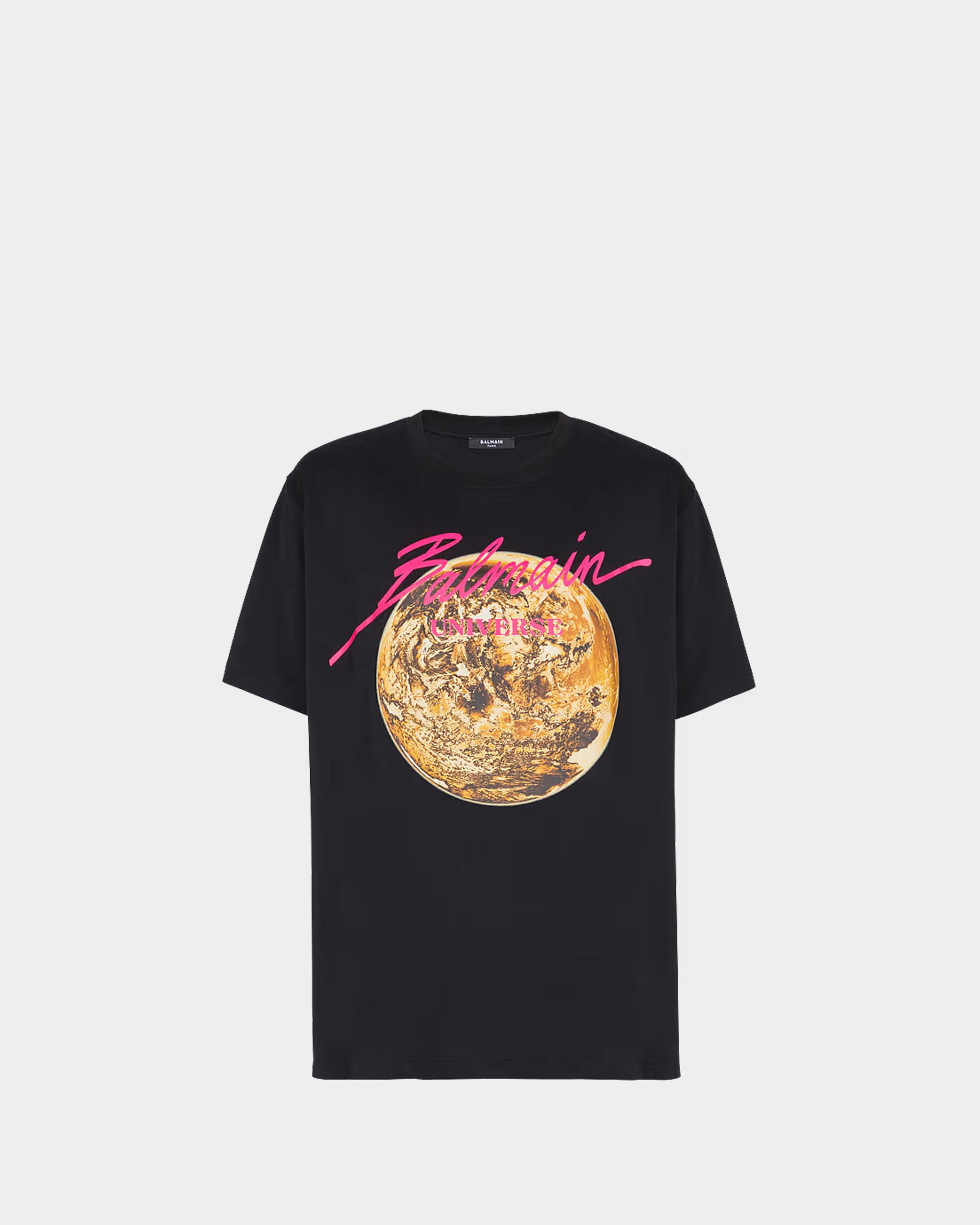BALMAIN 金色星球浮雕 T-shirt
