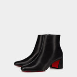 Turela 小牛皮黑色短靴