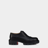 Christian Louboutin Men's Engraved Oxford Shoes 