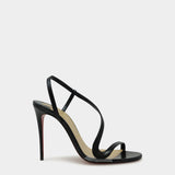 CHRISTIAN LOUBOUTIN Rosalie black strappy 10 cm high heels 
