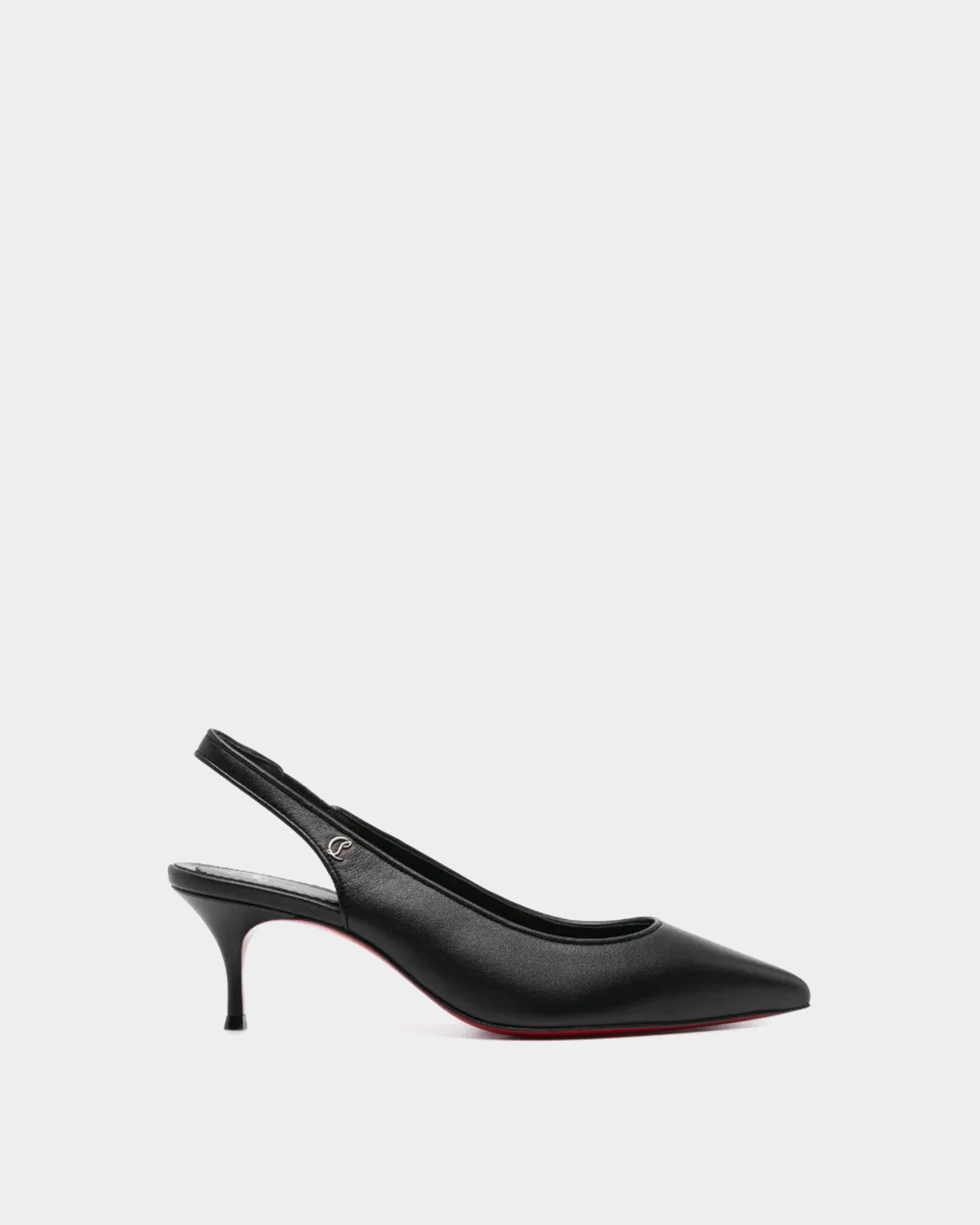 CHRISTIAN LOUBOUTIN Slingback 5.5 cm 黑色尖頭高跟鞋