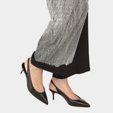 CHRISTIAN LOUBOUTIN Slingback 5.5 cm black pointed toe pumps 