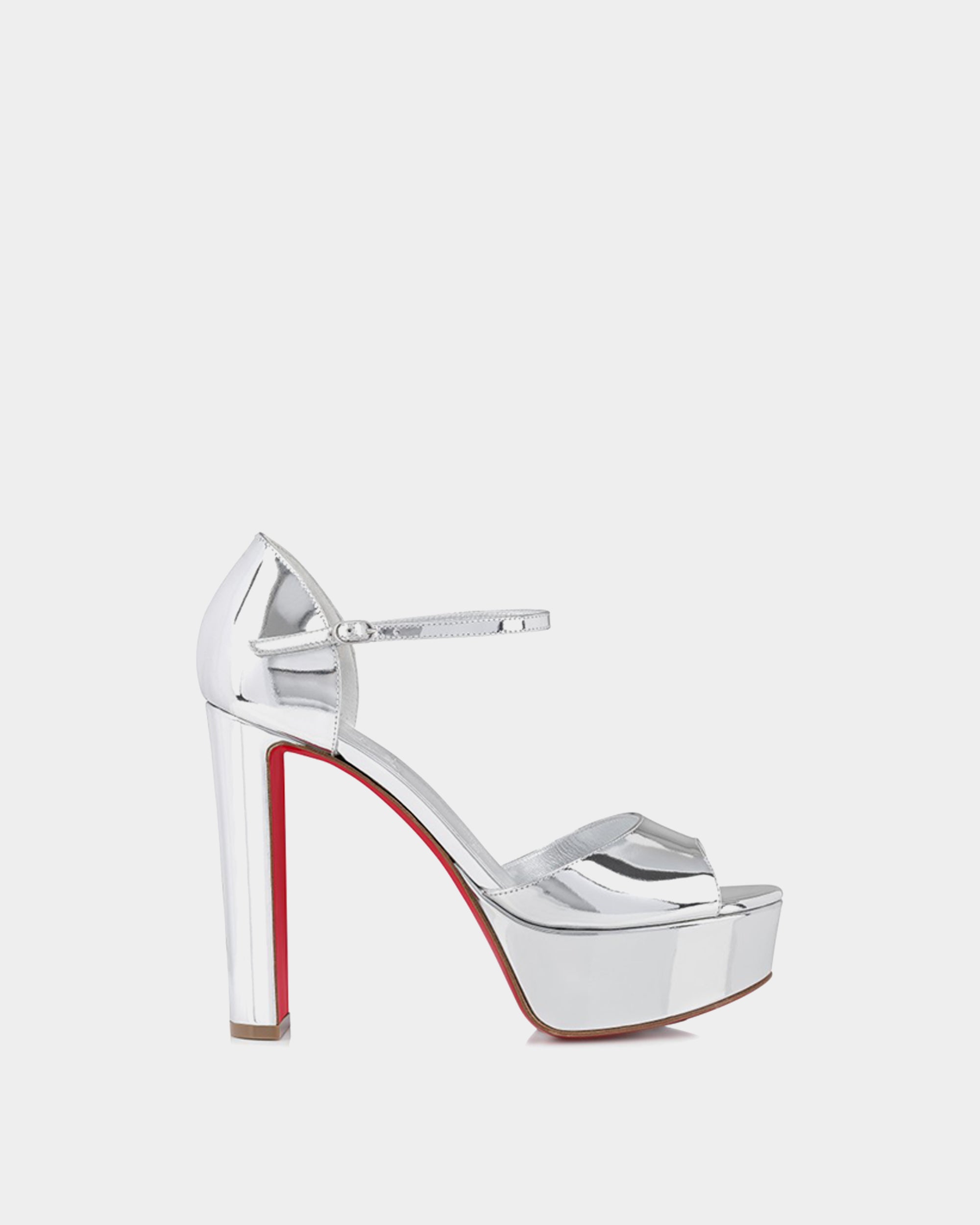 CHRISTIAN LOUBOUTIN 金屬 13 cm 高跟厚底跟鞋