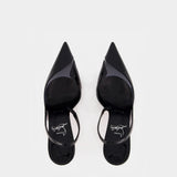 CHRISTIAN LOUBOUTIN Posticha 黑色漆皮 8 cm 高跟鞋