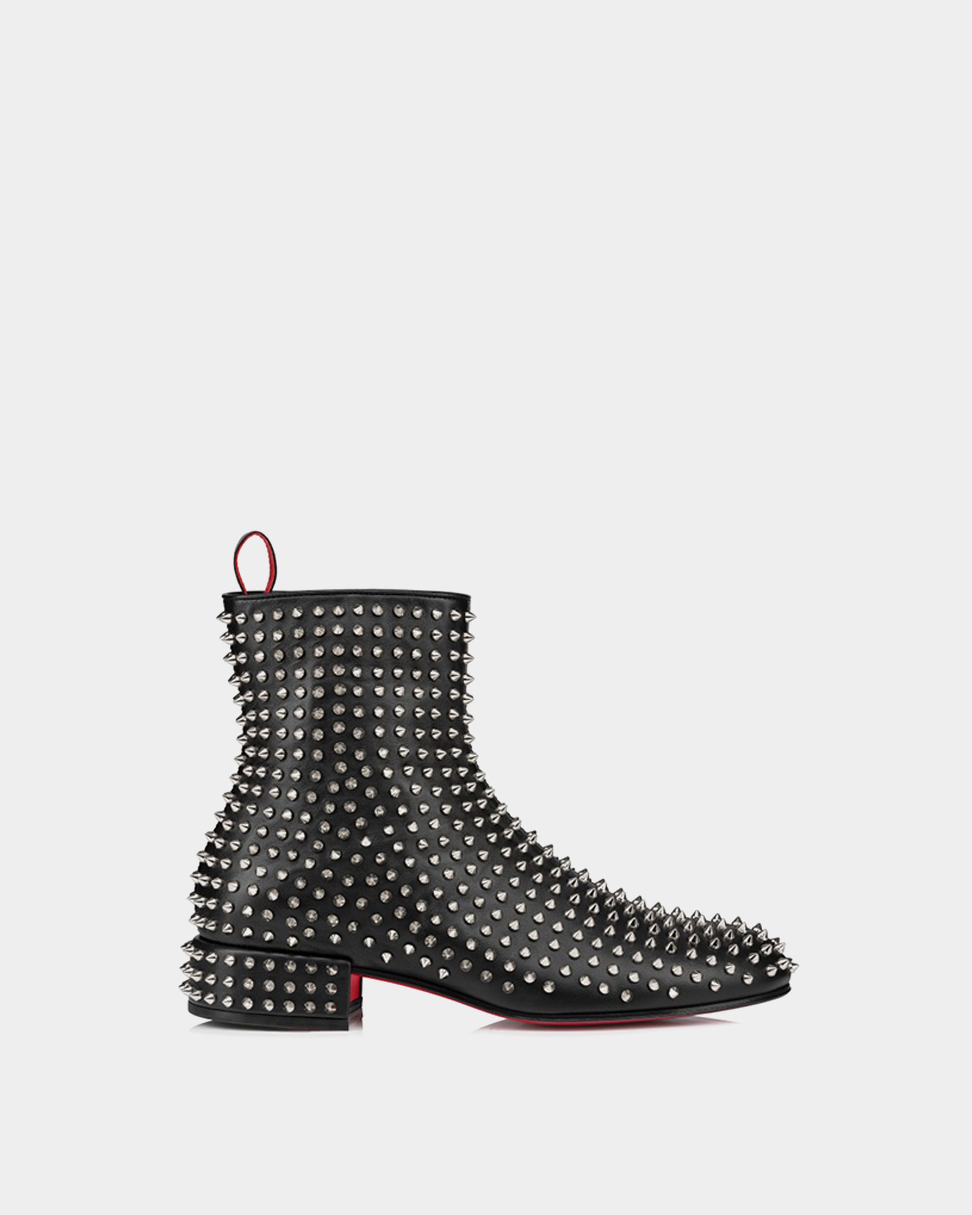 CHRISTIAN LOUBOUTIN 經典鉚釘短靴