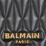 BALMAIN Mini Jolie Madame faux leather bag 