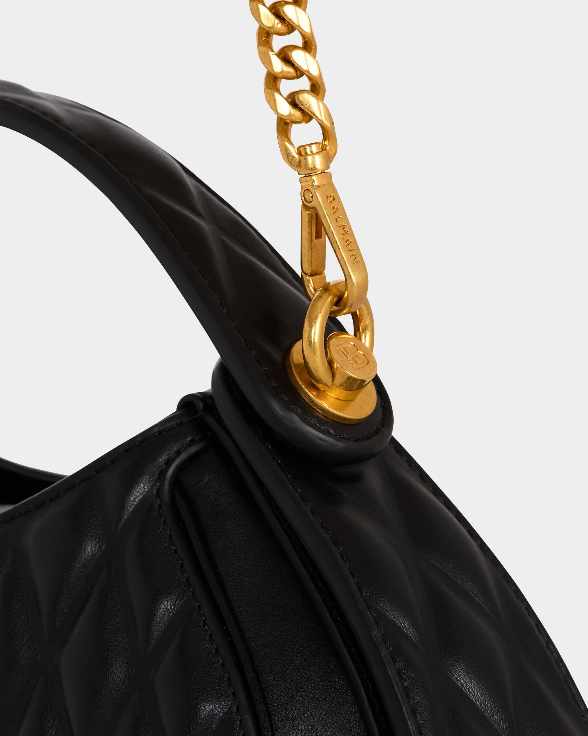 BALMAIN 小型 Jolie Madame 絎縫皮革包