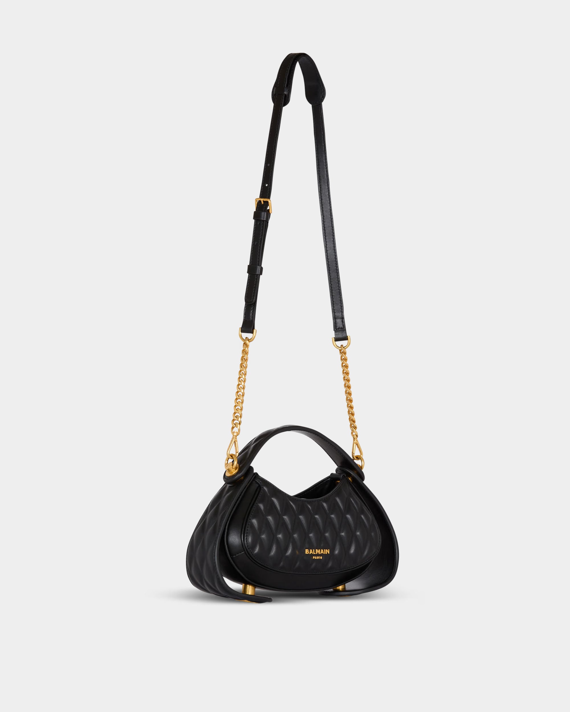 BALMAIN 小型 Jolie Madame 絎縫皮革包