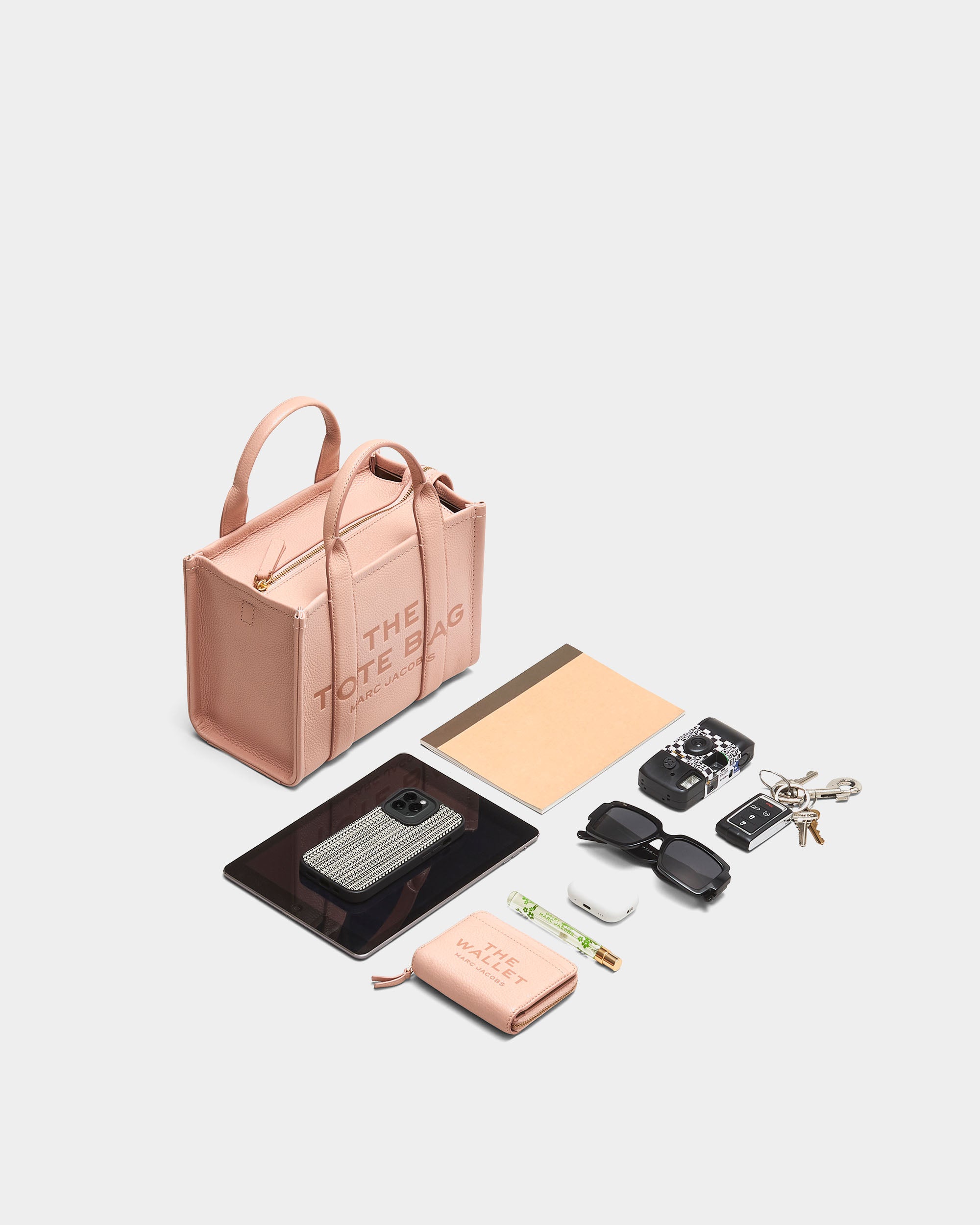 MARC JACOBS 小型織造提花手提包