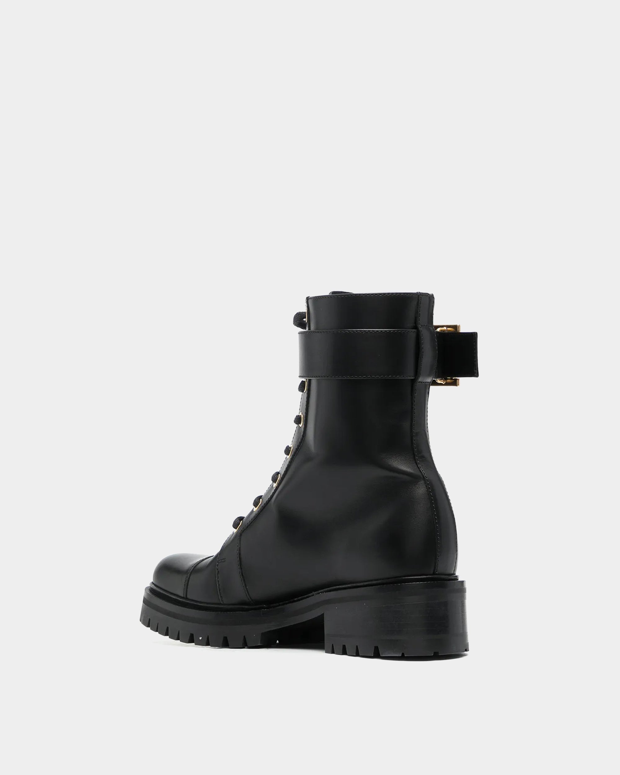 BALMAIN RANGER 小牛皮B字羅馬短靴