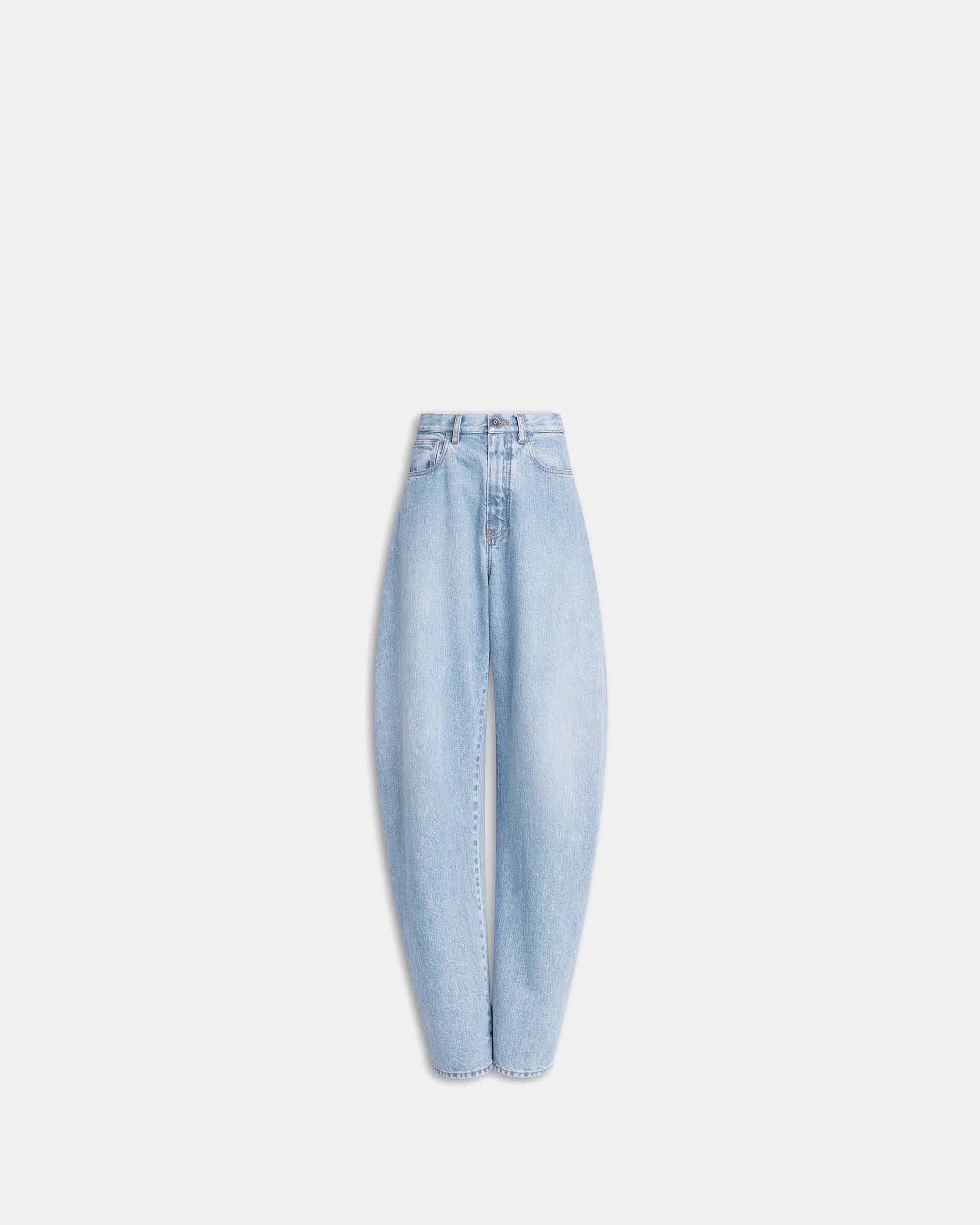 ROUND DENIM PANTS