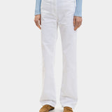 經典白色牛仔褲