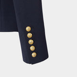 Balmain button-down wool classic jacket/women 
