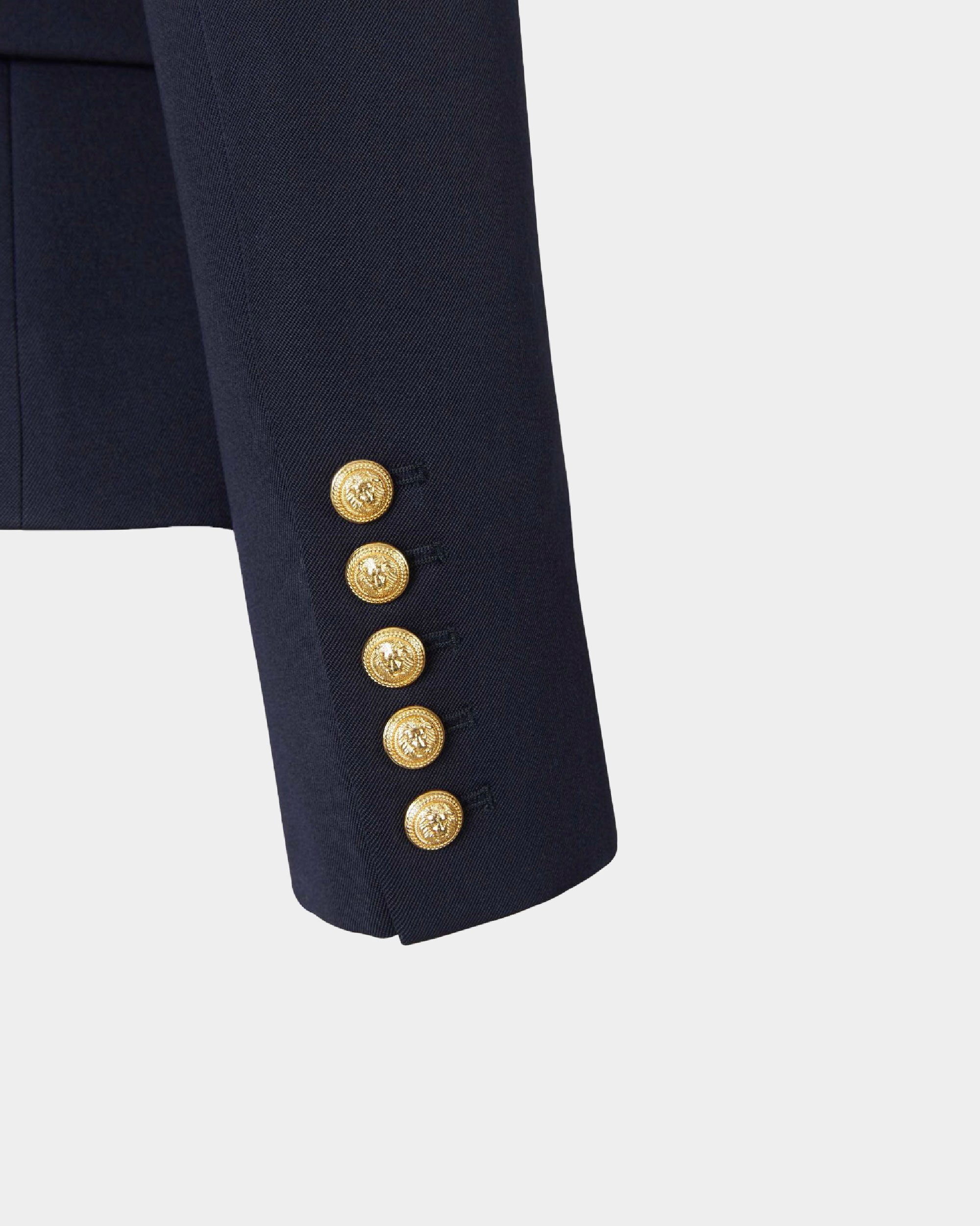 Balmain 排釦羊毛經典西外套 / 女