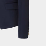 Balmain button-down wool classic jacket/women 